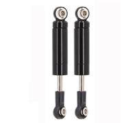RC Car Shock Absorbers For Axial For Scx10 90046 For Trx-4 For Mst Rbx10 For Wraith 1/10 62mm Built-In Marble Shock Absorber Rc Track(Black,2PCS)