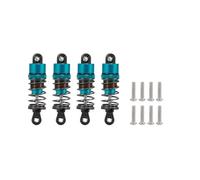 RC Car Shock Absorbers For LC Truggy 1/10 52-120mm 4-Piece Shock Absorber Road Trip Drift Monster Truck Off-Road For Racing RC Car Upgrade Parts(Blue,55mm)