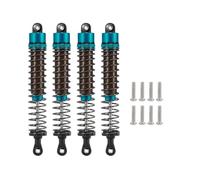 RC Car Shock Absorbers For LC Truggy 1/10 52-120mm 4-Piece Shock Absorber Road Trip Drift Monster Truck Off-Road For Racing RC Car Upgrade Parts(Blue,110mm)