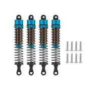 RC Car Shock Absorbers For Truggy 1/10 52mm-120mm 4pcs Adjustable Oil-Filled Shock Absorbers Trip Drift Car Monster Truck RC Off-Road Vehicle Parts(Blue,100mm)