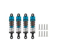 RC Car Shock Absorbers For Truggy For Buggy Monster Trucks 1/10 52mm-120mm 4pcs Oil Filled Shock Absorbers RC Road Trip Drift Car Upgrade Parts(Blue,70mm)