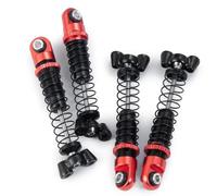 Rc car shock Compatible With Mini-Z 4X4 1/18 For Jimny For Wrangler For Rubicon For Hilux 1/24 RC Car Parts 4Pcs Metal Front Rear Shock Absorber Damper