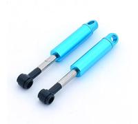 Rc car shock Compatible With Tamiya For SCANIA 770S R620 For VOLVO For BENZ TGX 1/14 RC Truck Car Parts 2pcs Metal Shock Absorber For Spring Suspension(Blue)