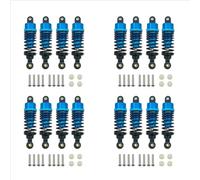Rc car shock Compatible With Tamiya For TT01 For TT02 1/10 RC Car Upgrade Parts Accessories 16Pcs Aluminum Alloy Shock Absorbers Damper Set
