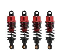 Rc car shock Compatible With Tamiya For TT01 For TT02 TA05 TL01 TA03 MF01X M05 M06 1/10 RC Car Upgrade Parts 4Pcs Metal Shock Absorber Damper