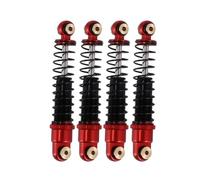 Rc Car Shock Damper Compatible With Axial SCX24 C10 For JLU For Gladiator For Bronco 4Pcs Metal Shock Absorber 40MM Oil Damper 1/24 RC Crawler Car Upgrades