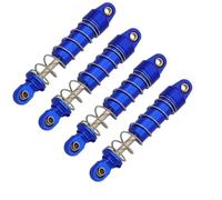 Rc Car Shock Damper Compatible With Bronco For Defender For TRX4M 4PCS Metal Shock Absorber Damper 1/18 RC Crawler Car Upgrade Parts Accessories(Blue)