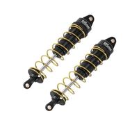 Rc Car Shock Damper Compatible With Buggy Truck Short Course For Rally Car For Monster 1/10 RC Truck Parts Oil Adjustable 105Mm Metal Shock Absorber Damper(Black)