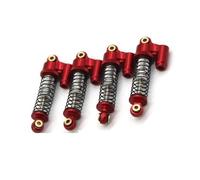 Rc Car Shock Damper Compatible With FMS 1/18 For Watchman For FJ For Kuluze For Red For Rabbit For Desert For Storm RC Car Shock Absorber Accessories(Red)