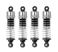 Rc Car Shock Damper Compatible With HBX 16889 16889A 16890 16890A SG1601 SG1602 4Pcs Oil Metal Shock Absorber Damper 1/16 RC Car Upgrade Parts