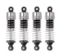 Rc Car Shock Damper Compatible With HBX 16889 16889A 16890 16890A SG1601 SG1602 4Pcs Oil Metal Shock Absorber 1/16 RC Car Damper Upgrade Parts