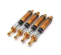 Rc Car Shock Damper Compatible With Wltoys 12402-A A323 12409 1/12 RC Car Upgrade Parts Accessories 4Pcs Metal Front Rear Shock Absorber Damper