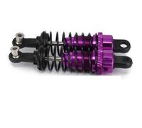 Rc Car Shock Damper Compatible With WLtoys A959 A969 A979 K929 For Hpi For Hsp For Losi For Tamiya 2 Pcs Oil Adjustable 65Mm Shock Absorber Damper Rc Car 1/18(Purple)