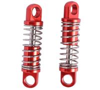 Rc Car Shock Damper Compatible With WLtoys K969 K989 K999 P929 4WD 2Pcs 1/28 RC Car Crawler Type Metal Shock Absorbers Short Course Drift Car Upgrade Parts