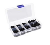 RC Car Spare Parts 800PCS M2 Carbon Steel Self Tapping Screws Screw Box Set With Cross Flat Head Screws Upgrade Accessories