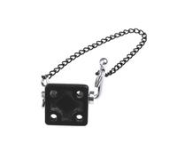 RC Car Spare Parts For Axial For Scx10 90046 For Tamiya CC01 1/10 Metal Tow Shackle Trailer Hook Rc For Rock Crawler(Black)