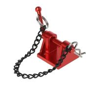 RC Car Spare Parts For Axial For Scx10 90046 For Tamiya CC01 1/10 Metal Tow Shackle Trailer Hook Rc For Rock Crawler(Red)