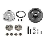 RC Car Spare Parts For Traxxas For Maxx For Slash 1/8 For Maxx 1/10 Metal Complete Center Differential Kit 8980 RC Car Upgrade Parts Accessories(Silver)
