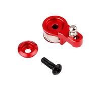 RC Car Spare Parts For Traxxas For TRX4 For TRX6 1/10 Aluminium 25T Adjustable Servo Horns Steering Saver Arm RC Crawler Car Upgrade Parts(Red)