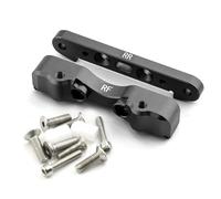 Rc Car Spares For Arrma 1/5 For Kraton For Outcast 8S RC Car Metal Front And Rear Lower Suspension Mount Lower Arm Upgrade Parts Accessories(Black,2pcs rear)