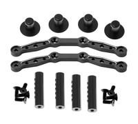 Rc Car Spares For Arrma 1/8 For Mojave RC Car Body Post Mounts Aluminum Alloy Front And Rear Shell Column Upgrade Parts Modified Accessories(Black)
