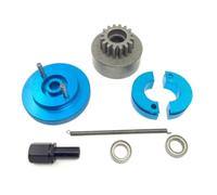 Rc Car Spares For HSP 1/10 1Set Complete Flywheel Clutch Bell 14T Shoes Ball Bearings 5x10x4 Mm For Nitro Engine Parts RC Car Upgrade(Size1)