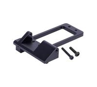 Rc Car Spares For LCG For SCX10 III AR45P 1/10 CNC Front Axle BAT Servo Mount Portal Axle Chassis Low Center Of Gravity Servo Bracket(Black)