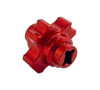 Rc Car Spares For TAMIYA 1/10 54649 For TT-02/B/T/D Aluminum Alloy Differential Lock RC Car Upgrades Part Accessories(Red)