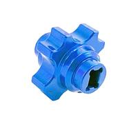 Rc Car Spares For TAMIYA 1/10 54649 For TT-02/B/T/D Aluminum Alloy Differential Lock RC Car Upgrades Part Accessories(Blue)