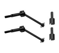 Rc Car Spares For Tamiya For TT01 For TT02 For TA04 For TT-02 2Pcs Drive Shaft CVD 39Mm For Swing Drive Shafts With Differential Cup Metal Parts RC Car