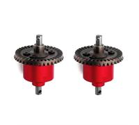 Rc Car Spares For Traxxas For Slash 4x4 For VXL For Stampede For Rustler For Remo HQ727 1/10 Front And Rear Differential 5381 6882 5379 RC Car Parts(Red,2pcs)