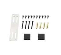 Rc Car Spares For WPL B1 B14 B24 B16 B36 C14 C24 C34 C44 CB05S Fj40 1/16 Metal Servo Fixed Mount Bracket Kit RC Truck Car Upgrade Parts Accessories(Black)