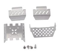 Rc Car Spares For YiKong For YK4082 For YK4102 For YK4103 For Absima For Sherpa 1/10 RC Crawler Car Upgrade Parts Metal For Chassis Armor Axle Protector Plate