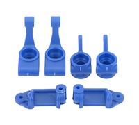 RC Car Stee Cup Rear Axle Cup with C Hub Cer Set, Upg Parts for ler Slash 2WD 1/10 RC Car, Replacement for 80372 80712 80382, weight (Dark Blue)