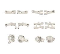 Rc Car Steering Cup For MN MN68 1/16 T89C 12Pcs Metal Front And Rear Arm Steering Cup Hub Carrier Kit RC Car Upgrade Parts Accessories