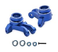 Rc Car Steering Cup For Traxxas For Mini For Maxx For Xrt Metal Steering Blocks Stub Axle Carriers 10734 10751 RC Car Monster Truck Upgrade Parts(Blue,Steering Block)
