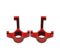 Rc Car Steering Cup For WLtoys 244016 For Losi Micro B/t 1/24 Metal Aluminum Spindles Front Steering RC Car Upgrades Parts Accessories(Red)