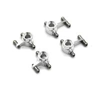 Rc Car Steering Cup For WLtoys 284161 284010 284131 K989 K969 1/28 Metal Steering Cup Rear Cup RC Car Tracked Vehicle Parts And Accessories Upgrade Replacement Use(Silver)