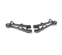 RC Car Swing Arm For Tamiya 2024 For Hotshot II 58737 1/10 4WD RC Crawler Car Replacement Parts For Toys Upgrade 2PCS Aluminum Front Upper For Swing Arm
