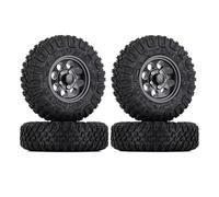 RC Car Tire For Axial For Yeti Jr D90 TF2 For Tamiya CC01 LC70 For MST 1/10 RC Crawler Car 4PCS 85MM 1.55 Inch Rubber Wheel Tires Tyre(D)
