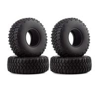 RC Car Tires,KIINGCOO 4PCS 1.55 inch Mud Wheel Tyre Terrain Crawler Rubber Tires Foam Insert for 1:10 RC Crawler Car for Axial 90069 TF2 D90 CC01 LC70 Tamiya MST JIMNY UTB18 (95x35mm-A)