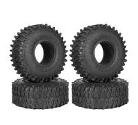 RC Car Tires,KIINGCOO 4PCS 1.55 inch Mud Wheel Tyre Terrain Crawler Rubber Tires Foam Insert for 1:10 RC Crawler Car for Axial 90069 TF2 D90 CC01 LC70 Tamiya MST JIMNY UTB18 (95x35mm-B)