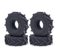 RC Car Tires Rims Set For Axial For SCX24 1/24 For TRX-4M 1/18 4Pcs 1.0inch 54/62mm All For Terrain Mud Rubber Tires RC Crawler Car Upgrade Parts(62mm)