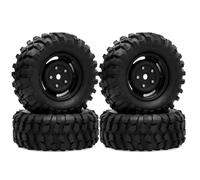 RC Car Tires Rims Set For Traxxas For TRX4 For Axial For SCX10 II III D90 For Redcat For MST 1/10 4pcs 95mm 1.9 Beadlock Wheel Rim Tire Set RC Crawler Car