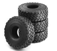 RC Car Tires Rims Set For TRX4 For TRX6 For SCX10 90046 D90 4pcs 1.9 Inch 115mm * 42mm Tires For Rock For Climbing Vehicles Upgrade Accessories Parts