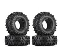 RC Car Tires Tyre Rims Compatible With Axial For SCX10 90046 AXI03007 For Tamiya CC01 D90 D110 4PCS 1.9" Rubber Tyre/Wheel Tires For 1:10 RC Rock Crawler