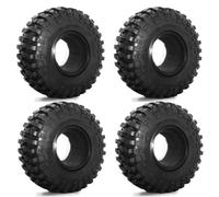 RC Car Tires Wheels Tyres Compatible With Axial For SCX10 II III 90046 For Trxs For TRX4 For D90 For Redcat 1/10 RC Crawler Car 106mm 1.9" Rubber Tire Wheel Tyre