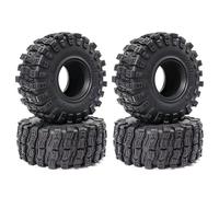 RC Car Tires Wheels Tyres Compatible With Axial For SCX10 Pro For Capra For Traxxas For TRX4 1/10 RC Crawler Car Parts 4pcs 120mm 1.9" Soft Rubber Tire Wheel Tyre