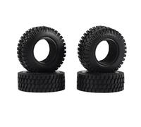 RC Car Tires Wheels Tyres Compatible With Axial For Yeti Jr 90069 For Tamiya CC01 LC70 For MST For JIMNY 4pcs 75MM 1.55Inch Rubber Wheel Tires Tyre RC Crawler Car