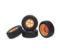RC Car Tires Wheels Tyres Compatible With Huanqi For RP2046 727 Slash 1:10 Short-course Truck Model Cars Running Buggy Tires Tire Wheel RC Car Parts(Green)
